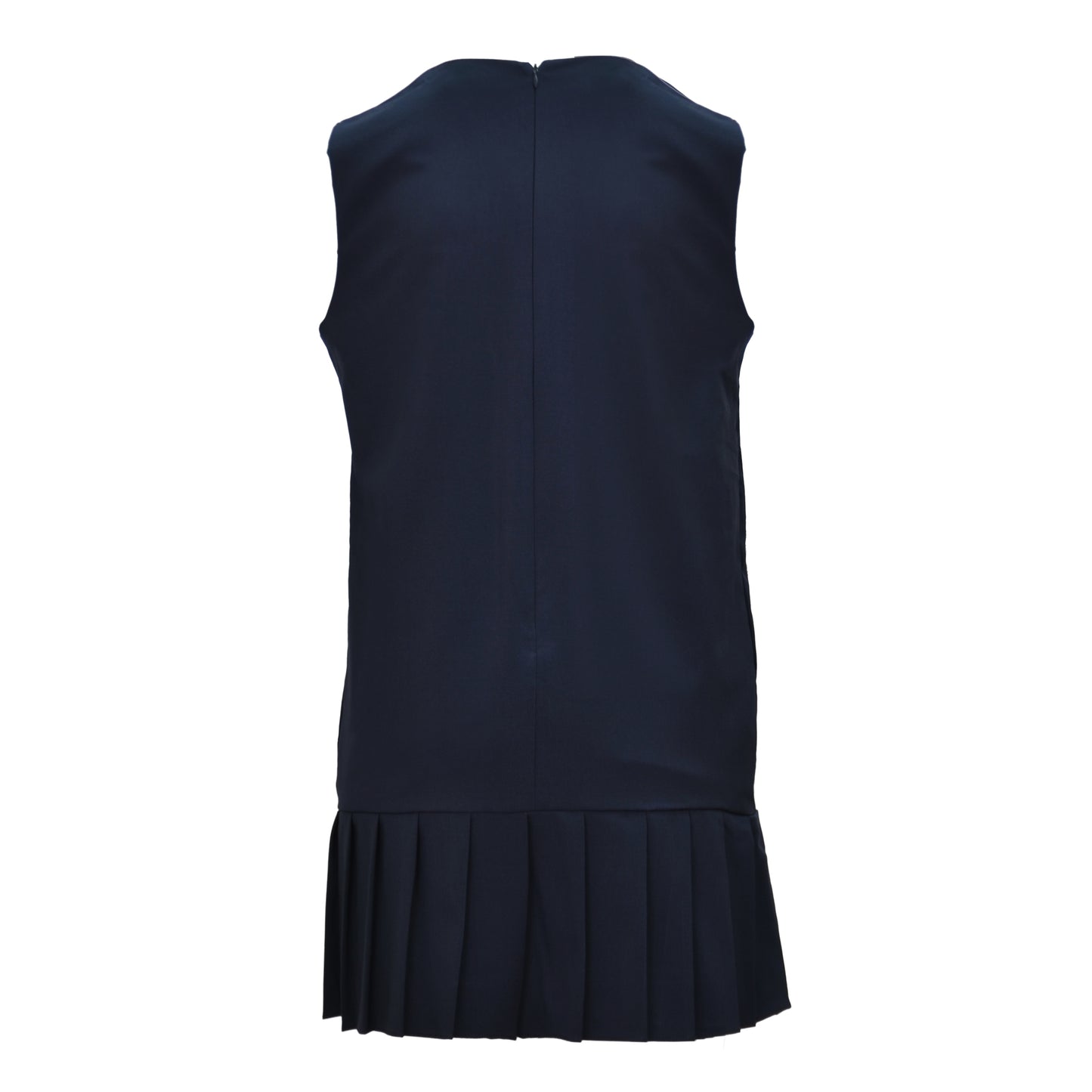 Sleeveless Pleated Mini Dress