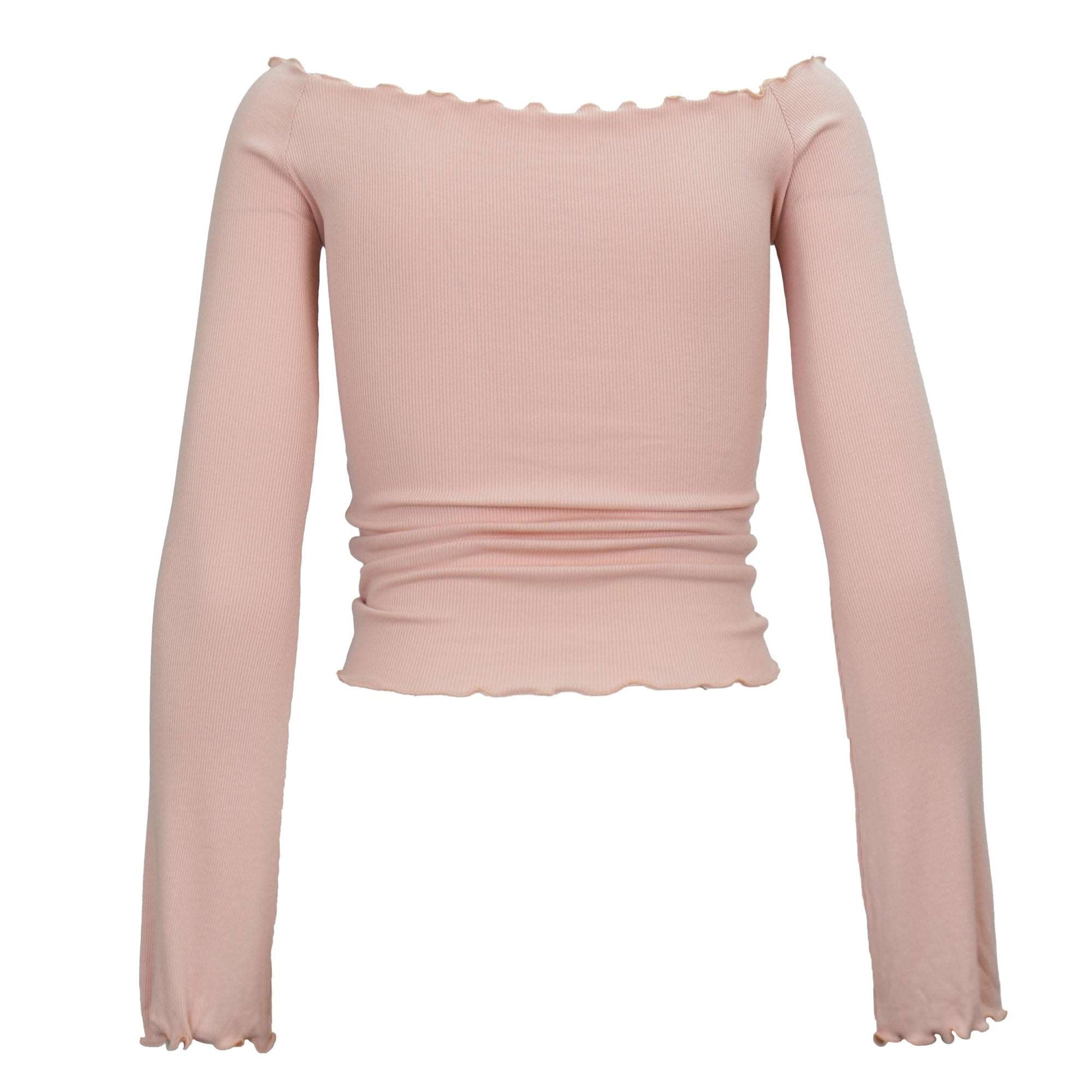 Ruched Drawstring Long Sleeve Top