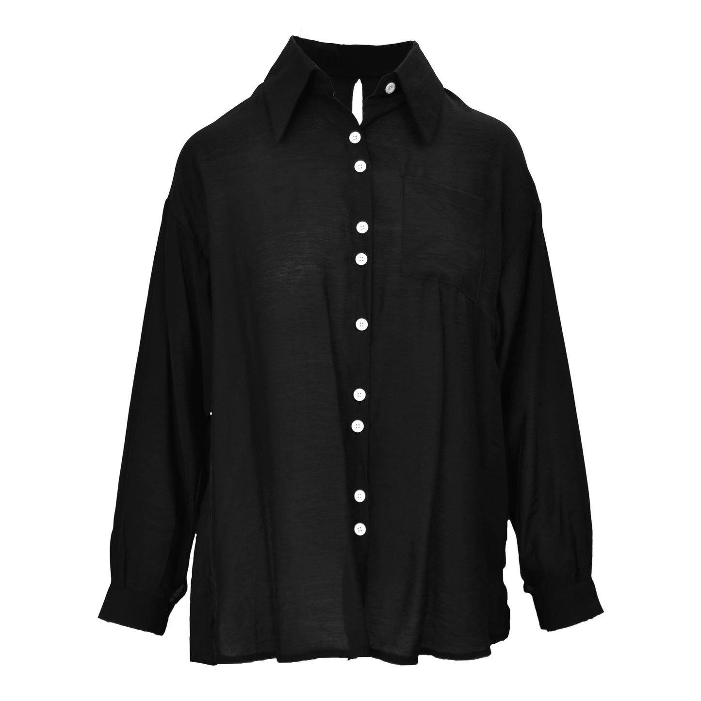 Open Back Tie Up Long Sleeve Shirts