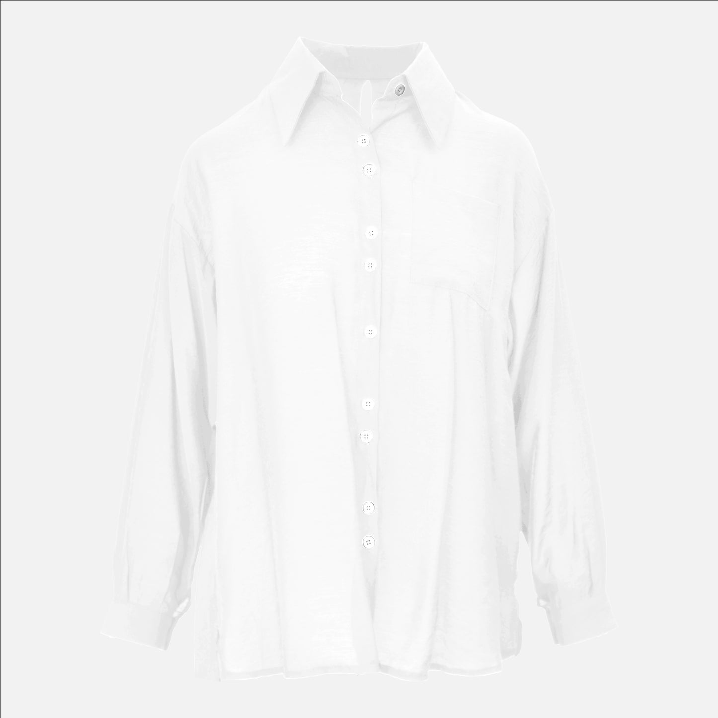 Open Back Tie Up Long Sleeve Shirts