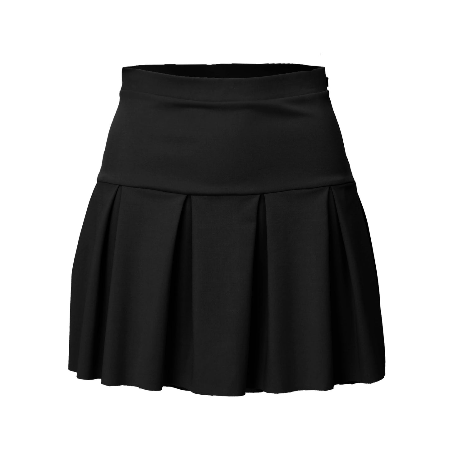 Pleated Mini Skirt