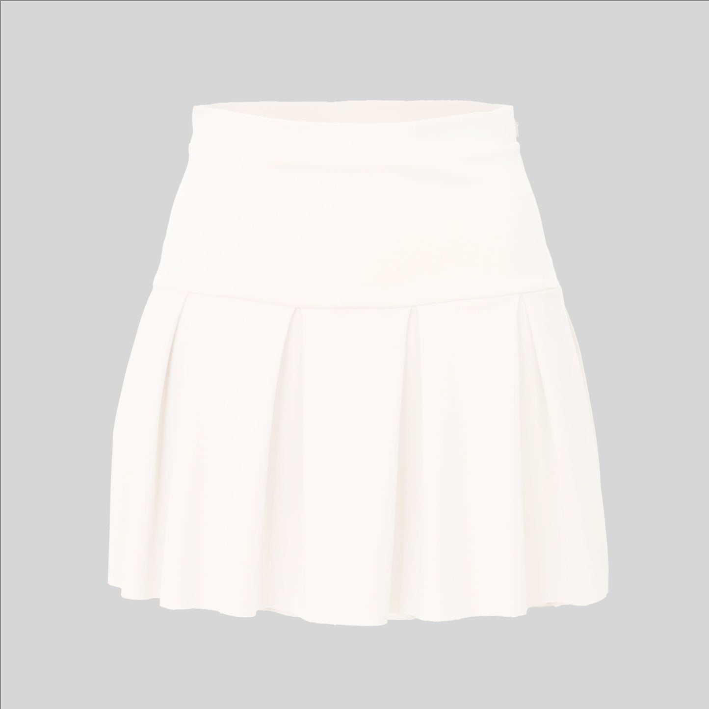 Pleated Mini Skirt