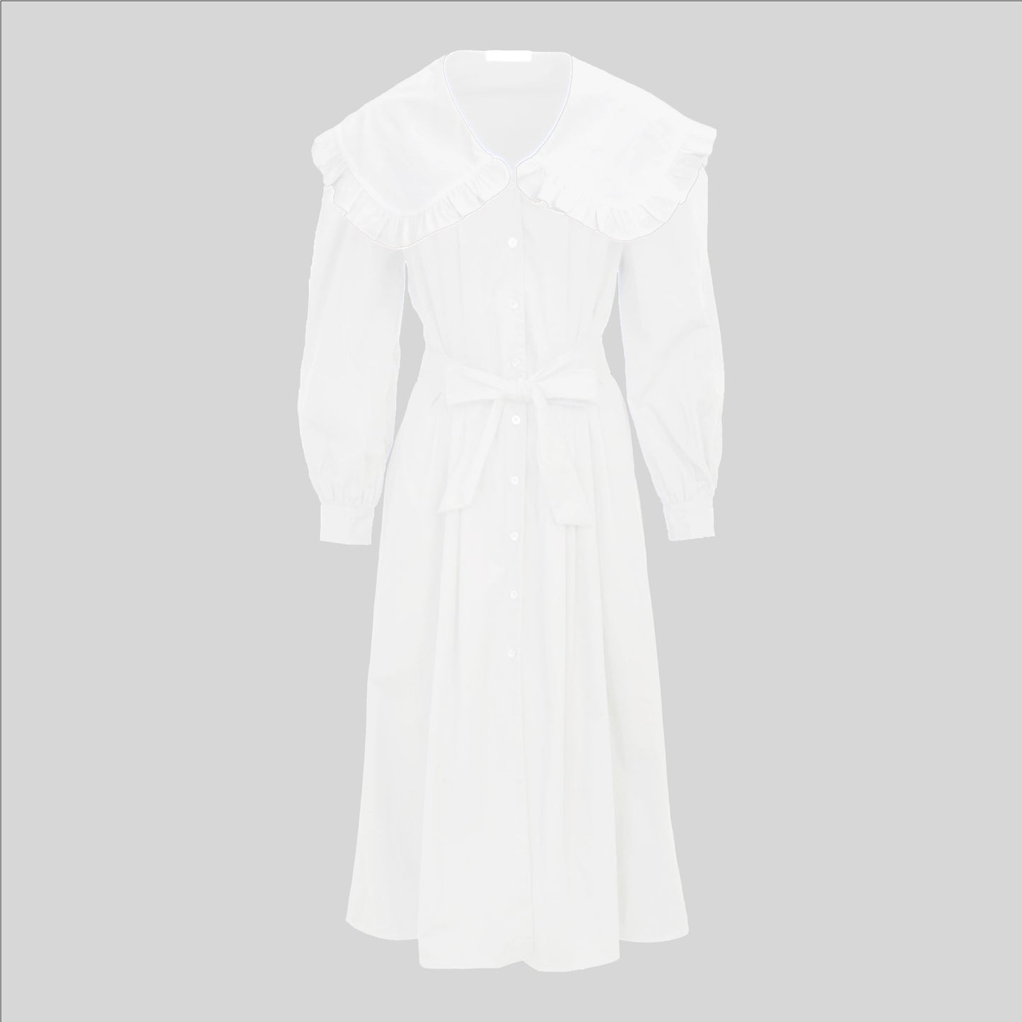 Frill Collar Dress