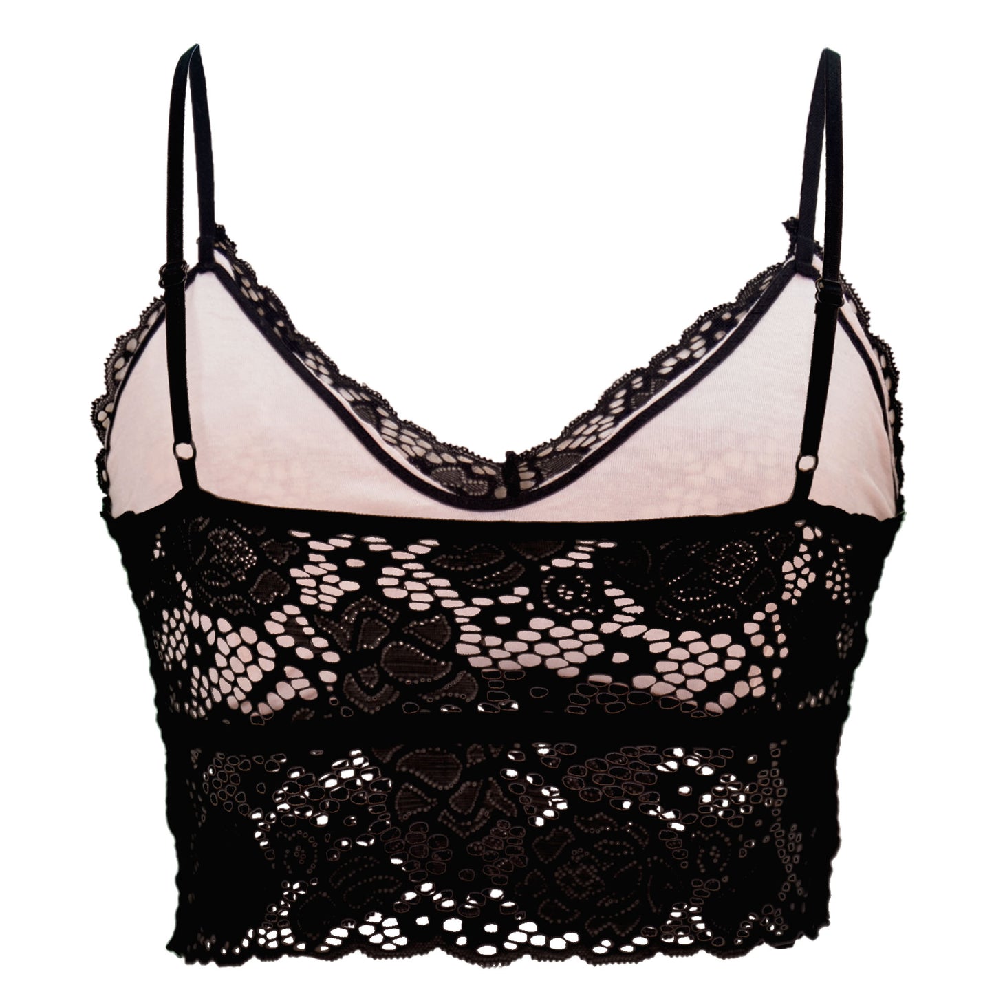 Lace Bra Top Cami (Inner pad included)